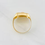 Anillo Rostro Cristo 4g / T9 Dos Oros Amarillo Rosa 18K
