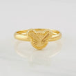 Anillo Raton Diamantado 1.1g / T8 Oro Amarillo 18K