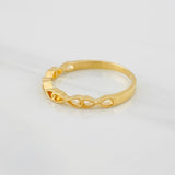 Anillo Infinitos 1.5g / T6 1/2 Oro Amarillo 18K