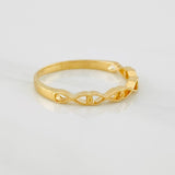 Anillo Infinitos 1.5g / T6 1/2 Oro Amarillo 18K
