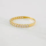 Anillo Churumbela 0.85g / T5 Oro Amarillo 18K