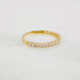 Anillo Churumbela 0.8g / T4 3/4 Oro Amarillo 18K