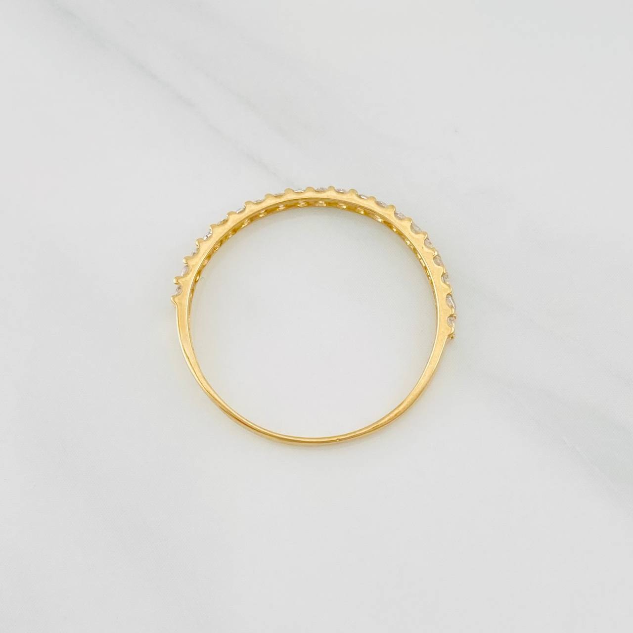 Anillo Churumbela 0.95g / T8 Oro Amarillo 18K