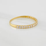 Anillo Churumbela 0.95g / T8 Oro Amarillo 18K