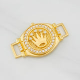 Herraje Corona 3.95g / 1 in Oro Amarillo 18K