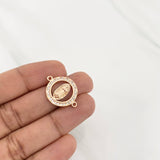 Herraje Virgen Guadalupe 2.15g / 1 in Oro Rosa 18K