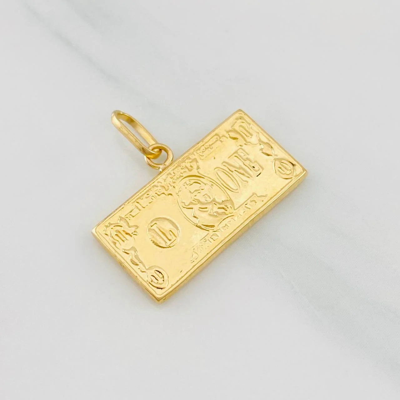 Dije One Dolar 0.95g / 3/4 in Oro Amarillo 18K