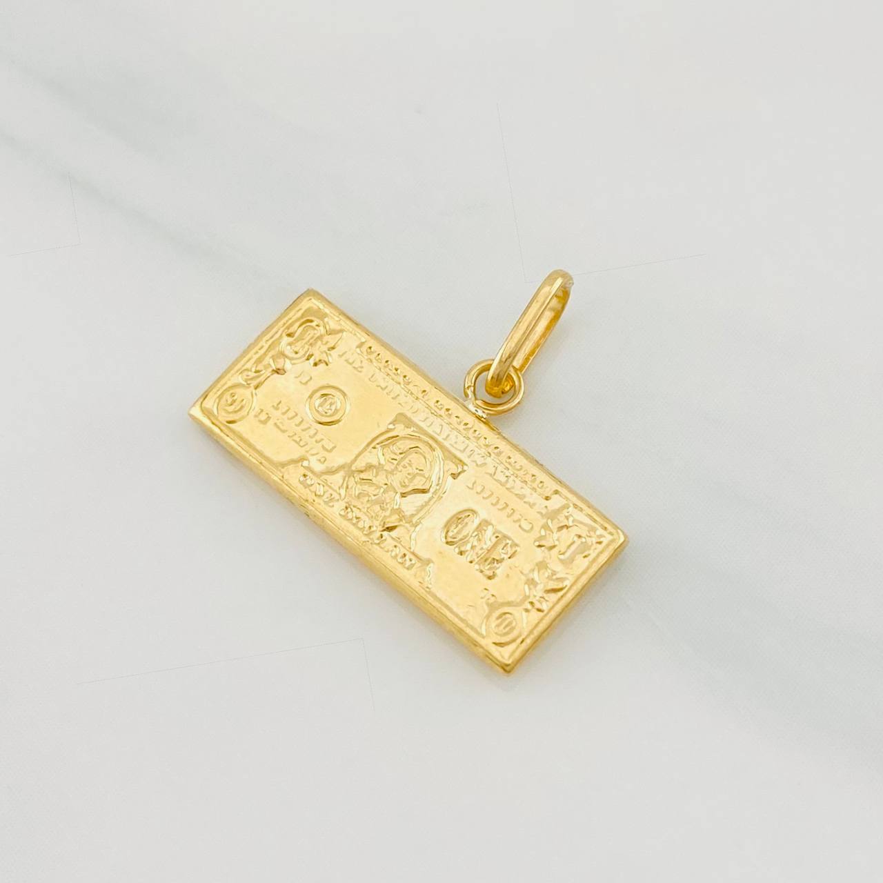 Dije One Dolar 0.8g / 3/4 in Oro Amarillo 18K