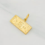 Dije One Dolar 0.7g / 3/4 in Oro Amarillo 18K