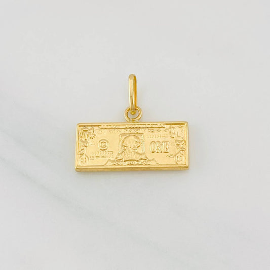 Dije One Dolar 0.75g / 3/4 in Oro Amarillo 18K