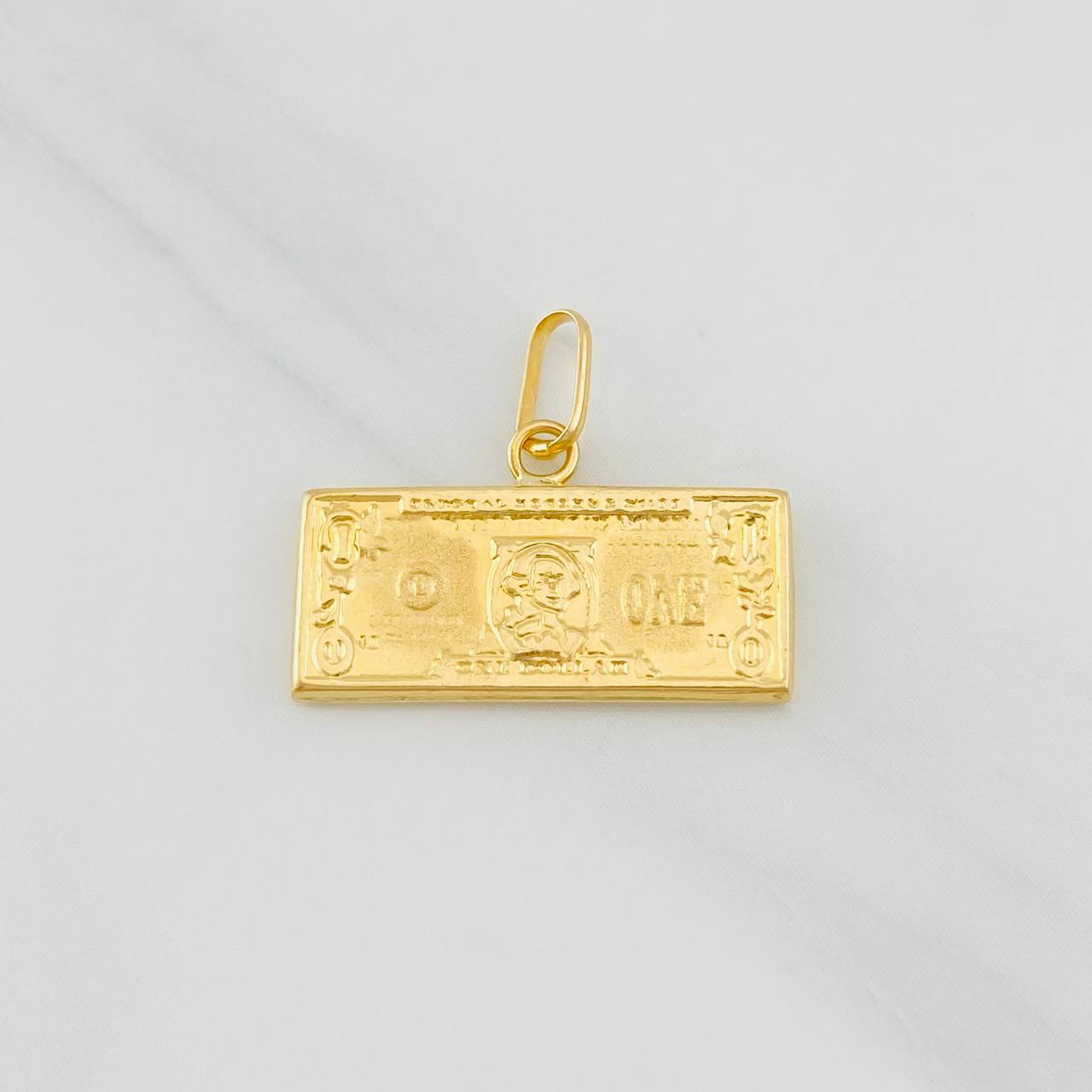 Dije One Dolar 0.8g / 3/4 in Oro Amarillo 18K