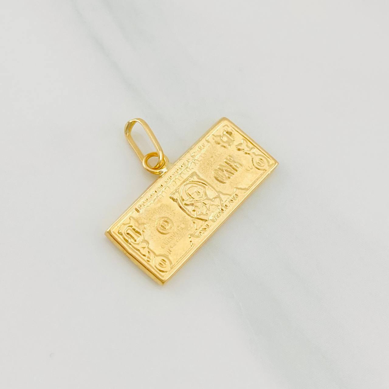 Dije One Dolar 0.8g / 3/4 in Oro Amarillo 18K