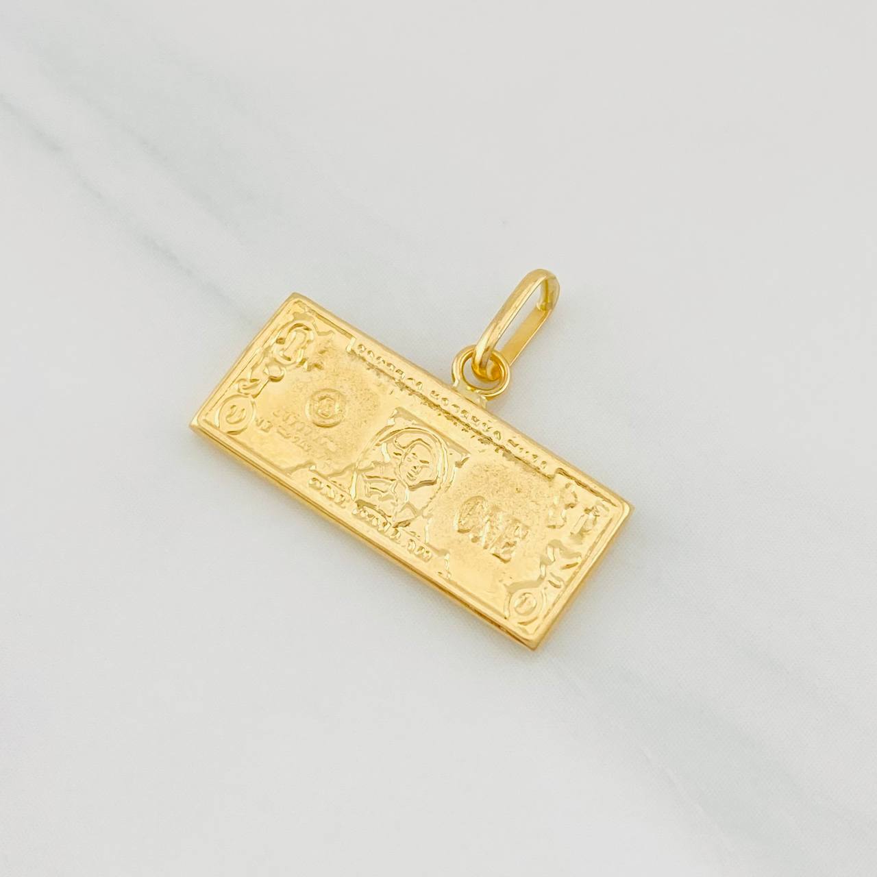 Dije One Dolar 0.8g / 3/4 in Oro Amarillo 18K