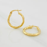Candongas Mary 1.5g / 3/4 in Oro Amarillo 18K