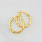 Candongas Mary 1.5g / 3/4 in Oro Amarillo 18K