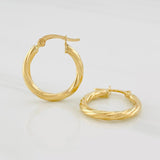 Candongas Mary 1.5g / 3/4 in Oro Amarillo 18K