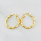 Candongas Mary 2.15g / 1 in Oro Amarillo 18K