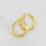 Candongas Mary 2.15g / 1 in Oro Amarillo 18K