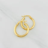 Candongas Mary 1.45g / 3/4 in Oro Amarillo 18K
