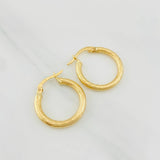 Candongas Mary 1.45g / 3/4 in Oro Amarillo 18K