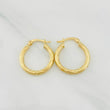 Candongas Mary 1.4g / 3/4 in Oro Amarillo 18K