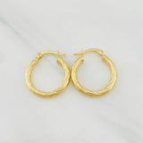 Candongas Mary 1.4g / 3/4 in Oro Amarillo 18K