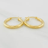 Candongas Mary 1.4g / 3/4 in Oro Amarillo 18K