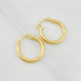 Candongas Mary 1.4g / 3/4 in Oro Amarillo 18K