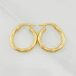 Candongas Mary 1.3g / 3/4 in Oro Amarillo 18K