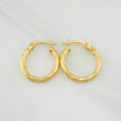 Candongas Mary 0.9g / 1/2 in Oro Amarillo 18K