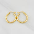Candongas Kari 1.4g / 3/4 in Oro Amarillo 18K