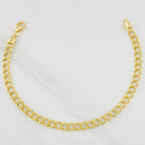 Bracelet Rolo 2.5g / 7 1/2 in / 4.6mm Yellow Gold 18K