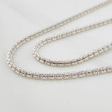 Ice Chain 11.75g / 24 in / 2.42mm 18K White Gold