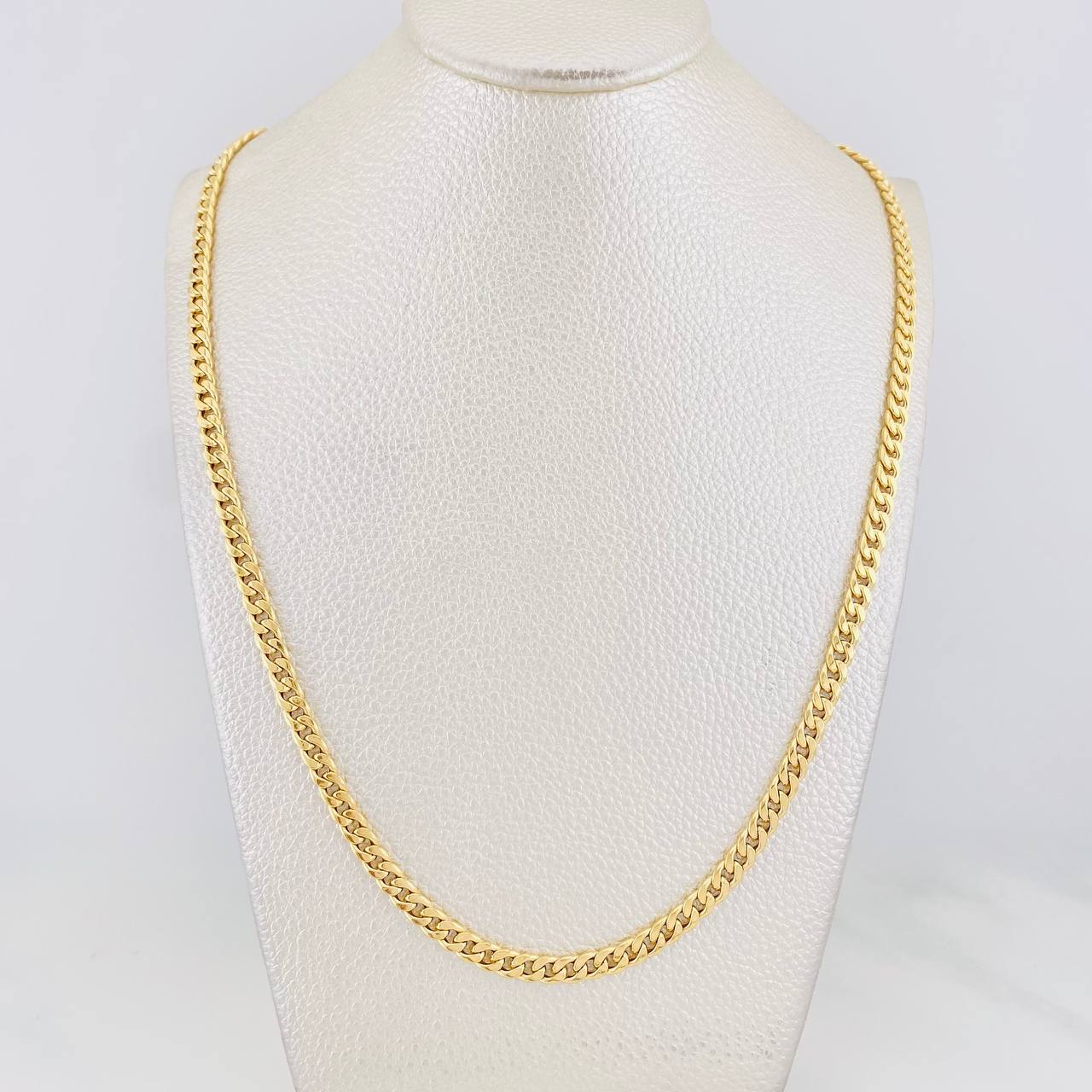 Cuban Links 5.85g / 28 in / 4.3mm 18K Yellow Gold
