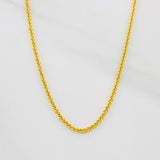 Franco Chain 1.85g / 20 in / 0.74mm 18K Yellow Gold