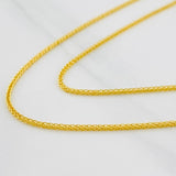 Franco Chain 1.85g / 20 in / 0.74mm 18K Yellow Gold