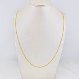 Franco Chain 1.85g / 20 in / 0.74mm 18K Yellow Gold
