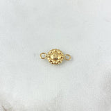 Charm Sunflower 0.4gr / 1.4cm / Yellow Gold