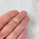 Charm Sol 0.45gr / 1.4cm / Yellow Gold
