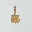 Dije Escudo Deportivo Cali 0.5gr / 1 in / Oro Amarillo 18K ©