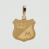 Dije Escudo Deportivo Millonarios1.1gr / 1 in / Oro Amarillo 18K ©