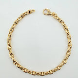 Sailor Bracelet 5.3gr / 7 3/4 in / 4.4mm +3 Yellow Gold 18K *