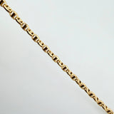 Sailor Bracelet 5.3gr / 7 3/4 in / 4.4mm +3 Yellow Gold 18K *
