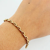 Sailor Bracelet 5.3gr / 7 3/4 in / 4.4mm +3 Yellow Gold 18K *