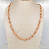 Cadena Rustica Tornillo 17.65gr / 28 1/4 in / 2.5mm Oro Rosa 18K %