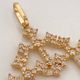 Dije Tres Cruces 1.5gr / 1 in / Oro Amarillo 18K %
