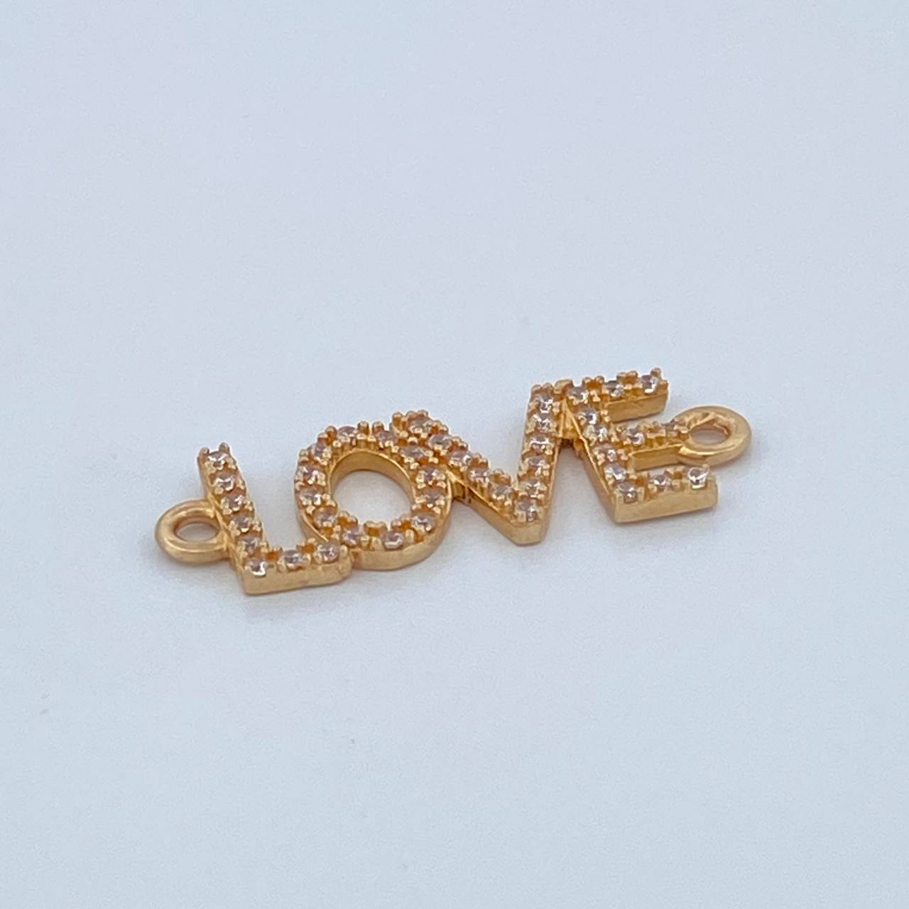 Herraje Love 1.4gr / 1 in / Oro Amarillo 18K %