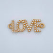 Herraje Love 1.4gr / 1 in / Oro Amarillo 18K %