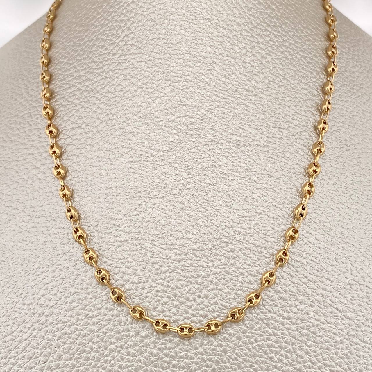 Cadena GC 6.3gr / 24 1/4 in / 3mm Oro Amarillo 18K %