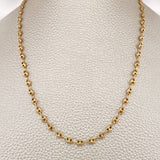 Cadena GC 6.3gr / 24 1/4 in / 3mm Oro Amarillo 18K %